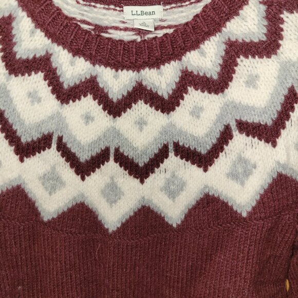 LL Bean Wool Sweater - Picture 3 of 5